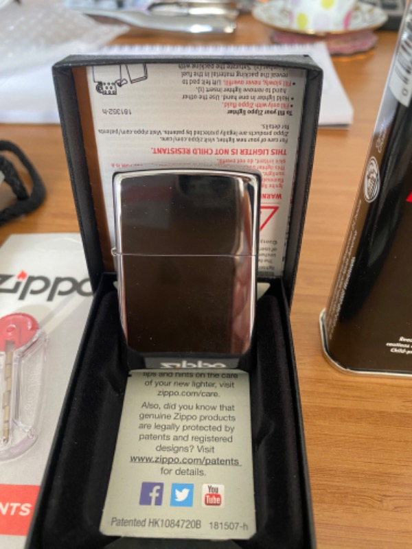 Zippo Reg High Polish Chrome Çakmak