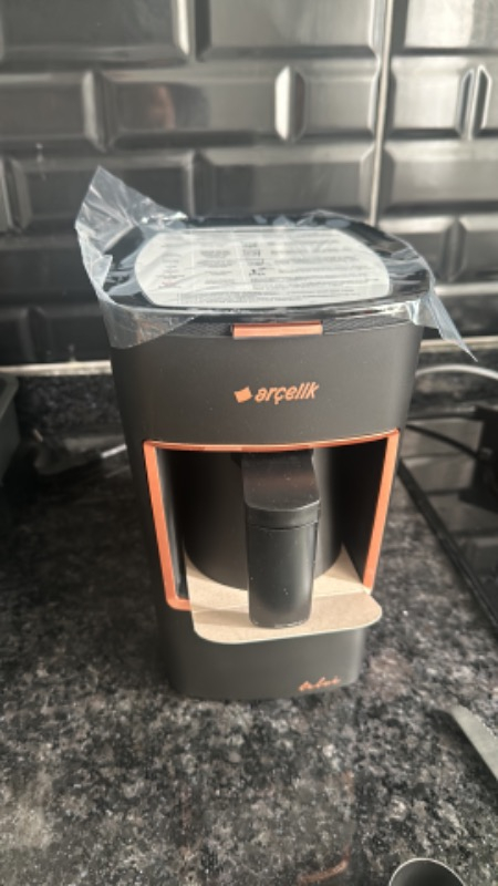 Arçelik K-3300 Siyah Mini Telve Türk Kahve Makinesi