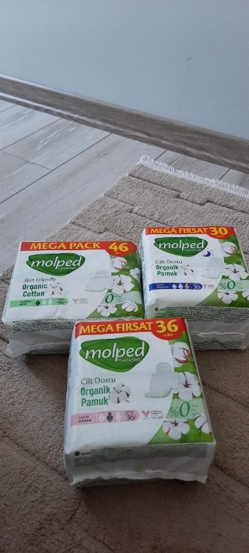 Molped Pure&soft Hijyenik Ped Süper Mega Paket 112 Adet