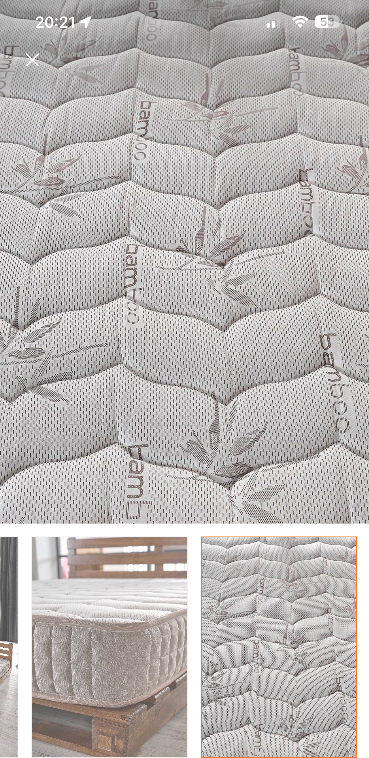 Us. Sleeping Full Ortopedik Bamboo Visco Yatak (17Cm) 90X190