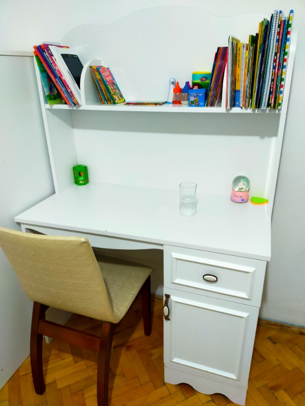 Baby Darling %100 Mdf Lisa Çalışma Masası Beyaz