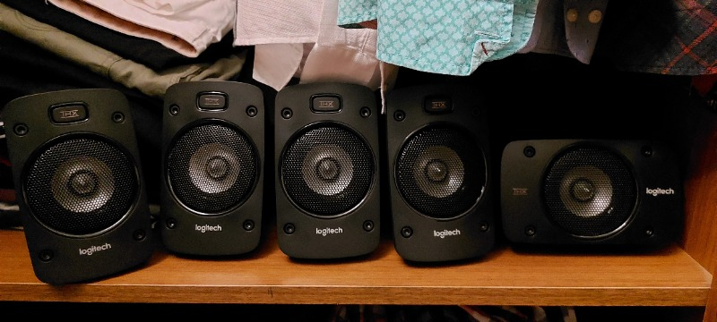 Logitech Z906 500 Watt 5.1 Surround Ses Hoparlör - Siyah