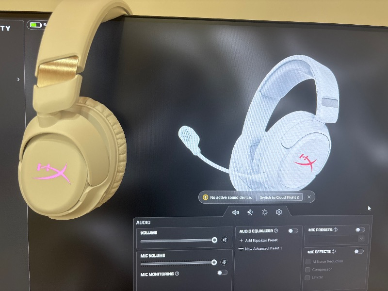 Hyperx Cloud Flight 2 Wl Wht Gam Hs
