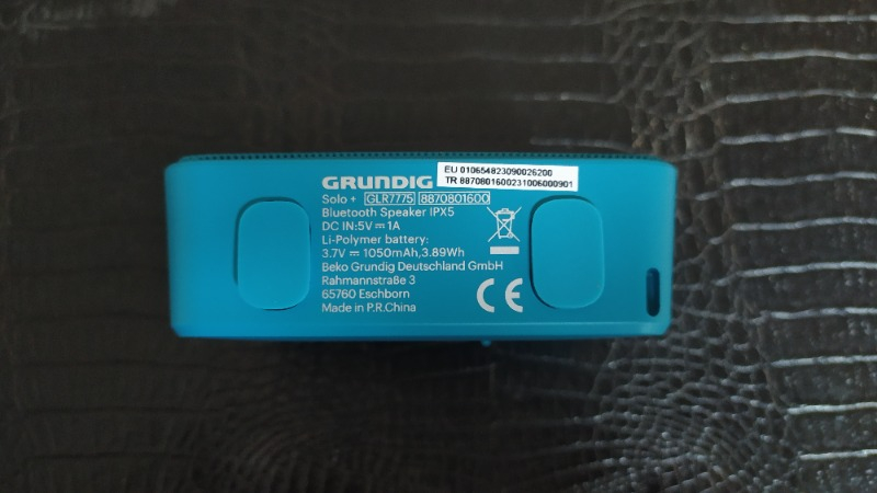 Grundig Solo+ Bluetooth Hoparlör Mavi