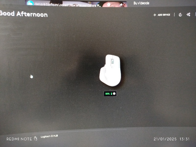 Logitech MX Master 3S Performans 8.000 DPI Optik Sensörlü Sessiz Kablosuz Mouse - Beyaz