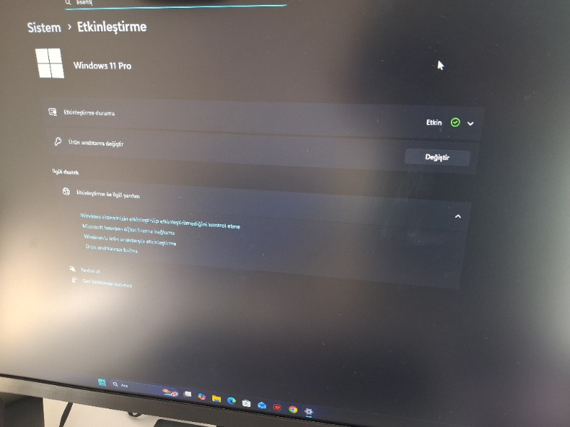 Microsoft Windows 11 Home Dijital Lisans Anahtarı Kalıcı Key Ömür Boyu 1 Kullanıcı İçin