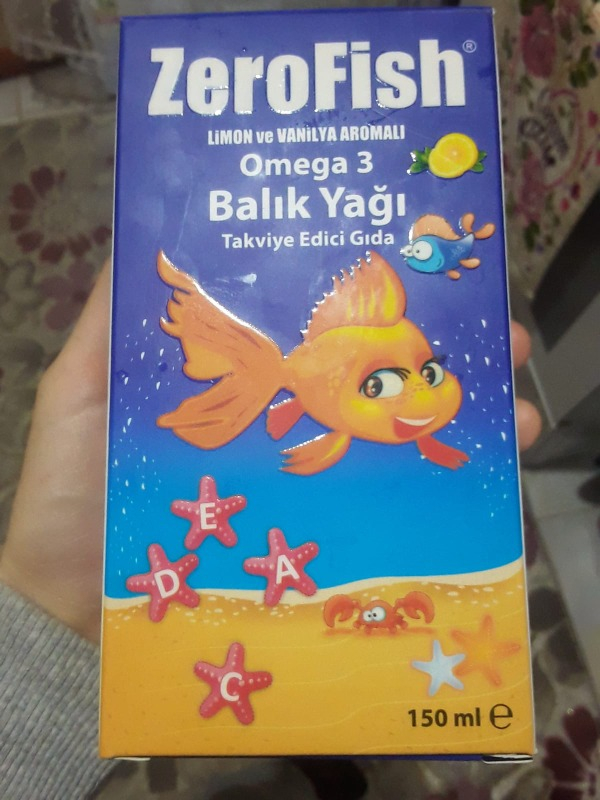 Zerofish Balık Yağı Şurubu 150 ml