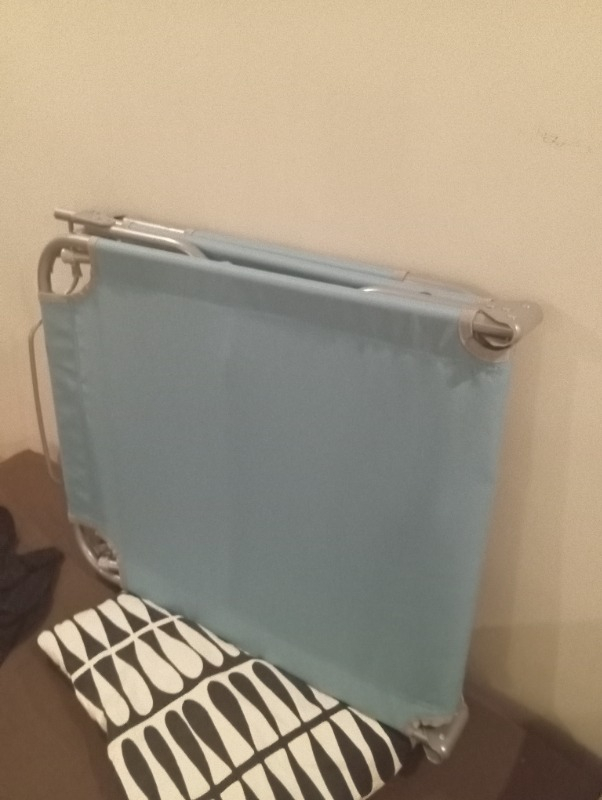Koçtaş UO Çuraçao Şezlong Su Mavisi Polyester ve Metal Malzeme ile Taşınabilir Konforlu Tasarım