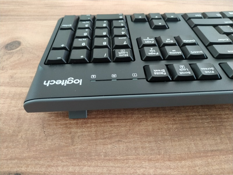Logitech K120 Kablolu Klavye (Q Tuş Dizimi)-Siyah
