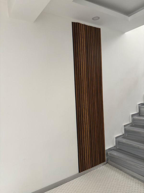 Akupanel Flex 60X245 cm Ceviz Renk Akustik Ahşap Duvar Paneli