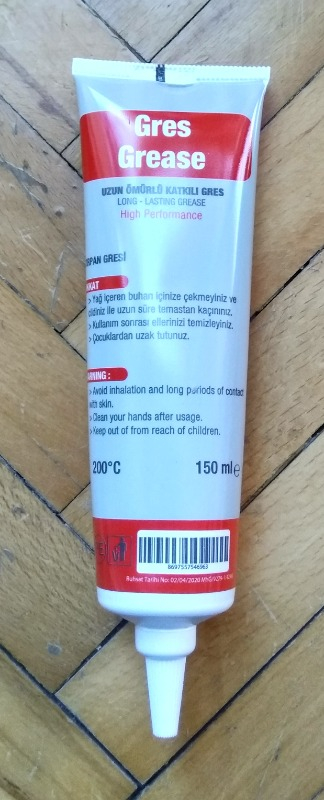 Veta Tırpan Gresi Tüp 150 ml