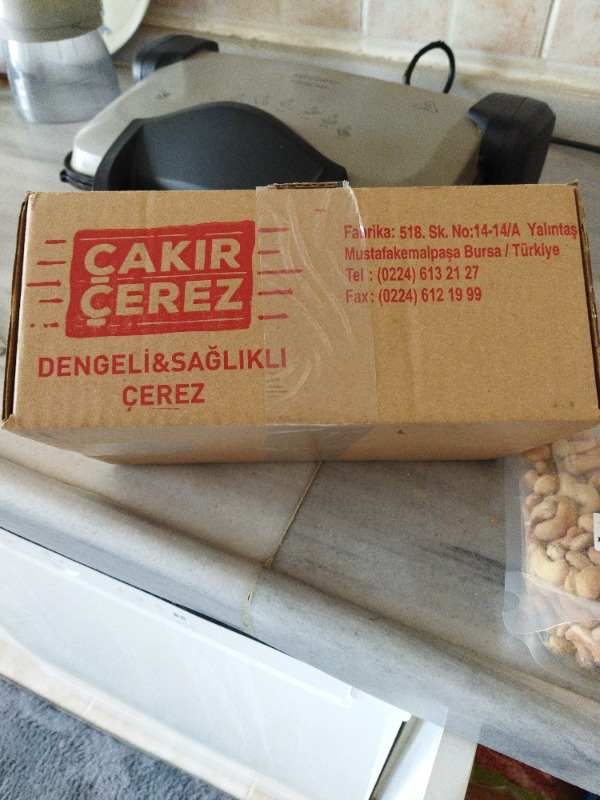 Çakır Çerez Kavrulmuş Kaju 250 GR