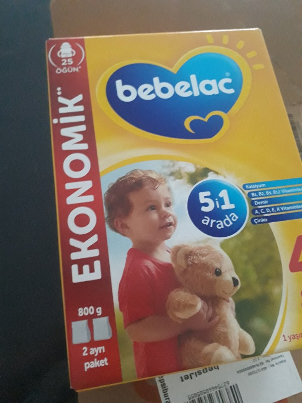 Bebelac 4 Çocuk Devam Sütü 1 Yaş+ 800 Gr