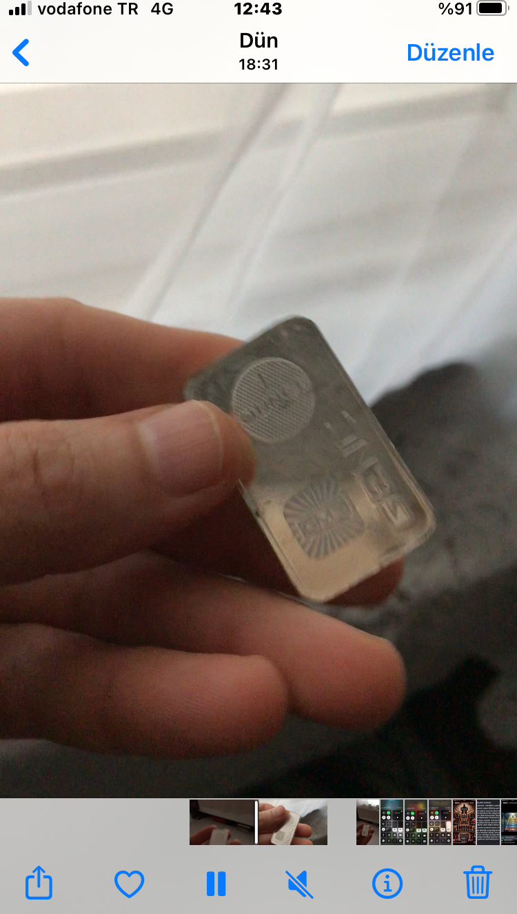 E-Gümüş 1 ONS (31.10 gr) Külçe Gümüş