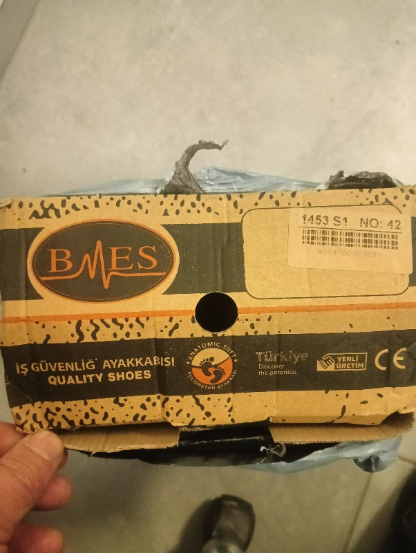 Bmes 1453 S1 Süet Ayakkabı No:42