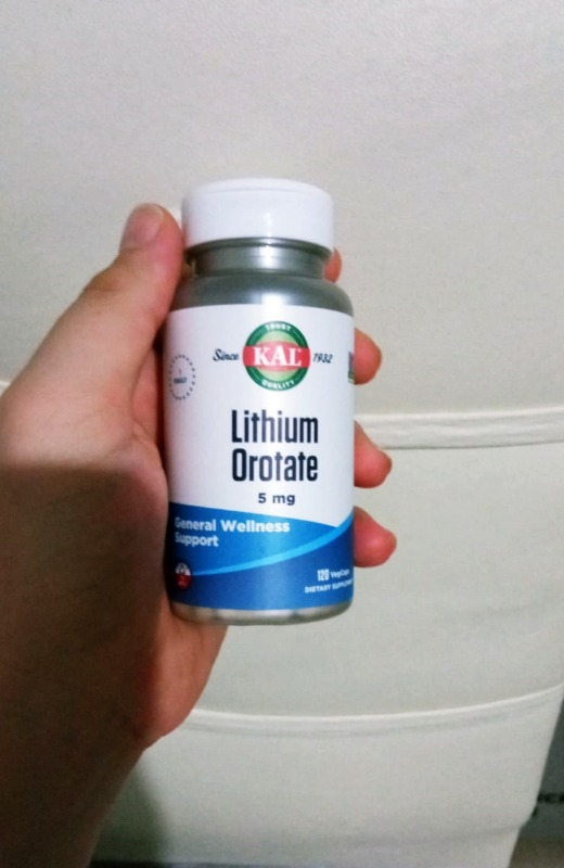 Kal Lithium Orotate 5 Mg 120 Veg Capsules