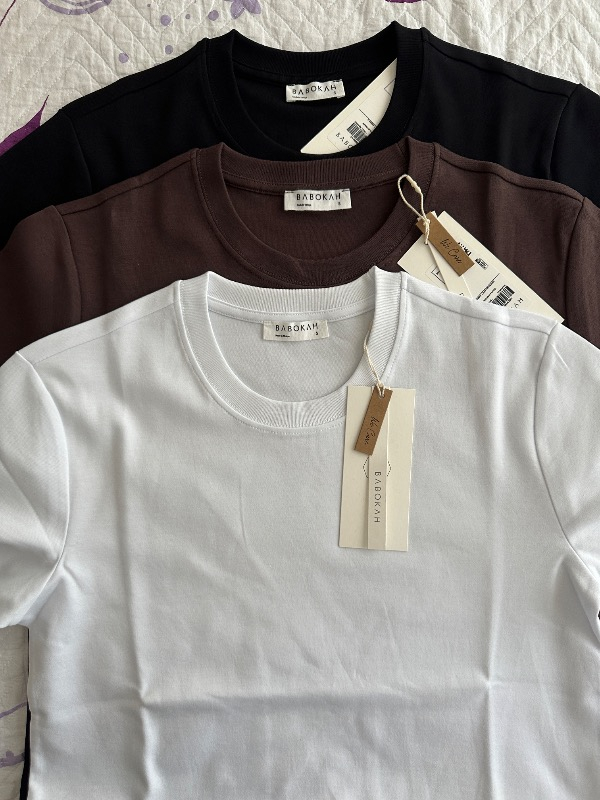 Babokah Premium Pamuk Basic Tshirt