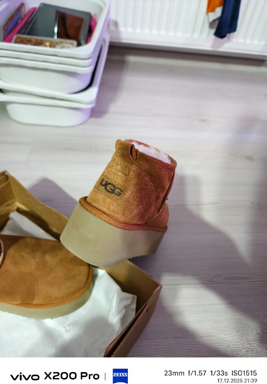 Ugg W Classic  Deri Mini Bot Kadın Bot 1135092