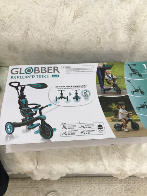 Globber Explorer 4in1 Trike Bisiklet - Mavi