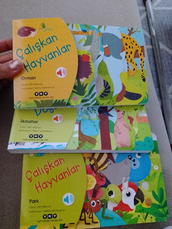 Çalışkan Hayvanlar - Orman (Sesli Kitap)