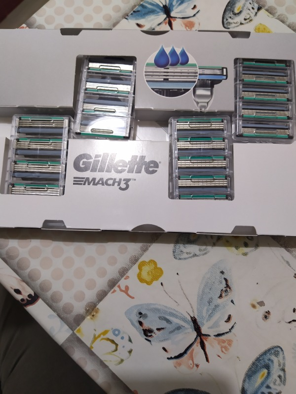 Gillette Mach3 18'li Yedek Tıraş Bıçağı Karton Paket