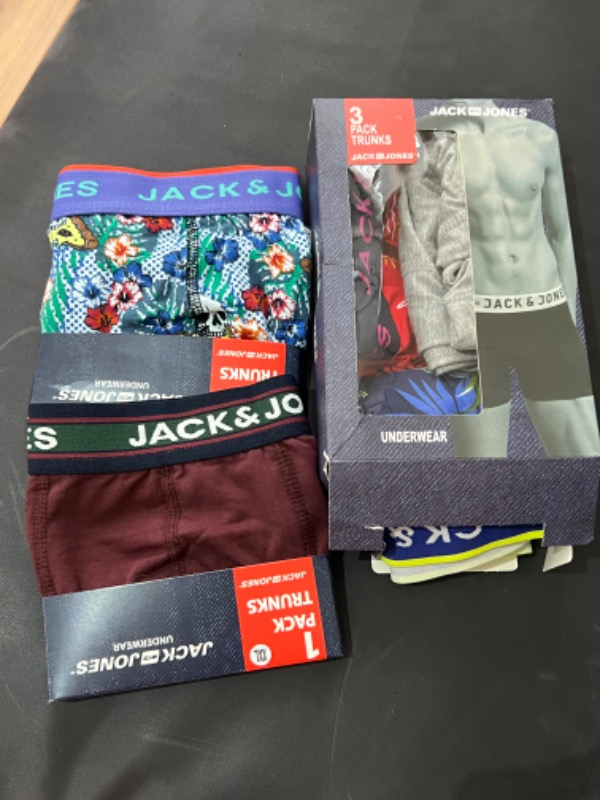 Jack & Jones Karışık 5'li Boxer Paketi - Tyler