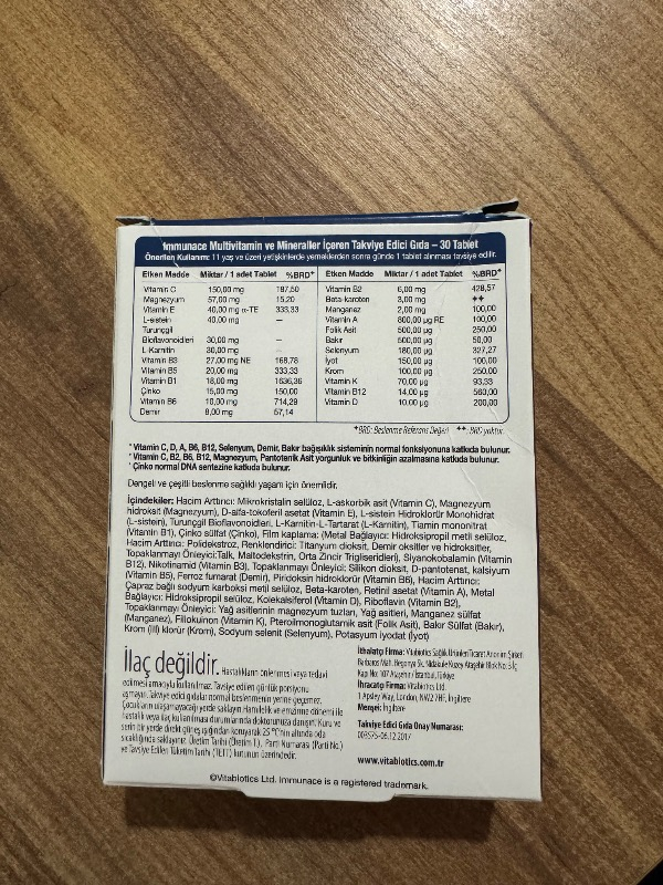 Immunace Original 30 Tablet