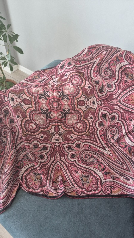 Jawel Kadın Pamuksu Etnik Desenli Soft Eşarp