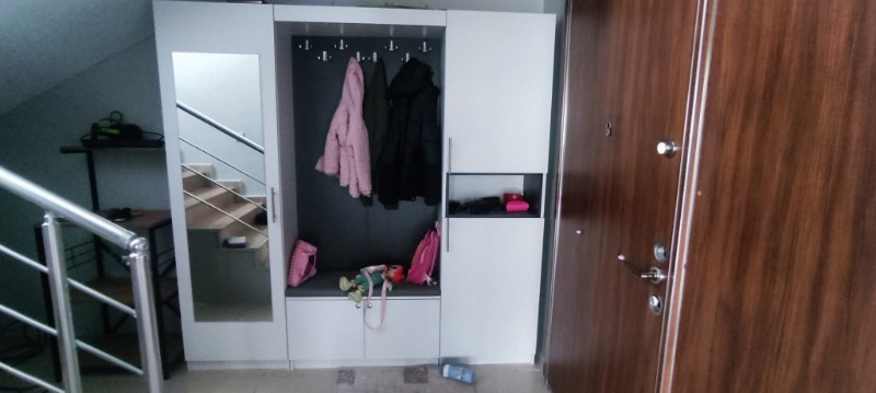 Asra Trend Lüks Aynalı Portmanto Askılı Vestiyer %100 MDF Çok Raflı Ayakkabılık V06