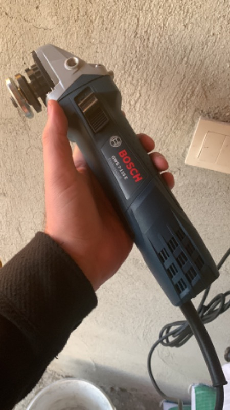 Bosch Gws 7-115 E Devir Ayarlı Avuç Taşlama 115 mm