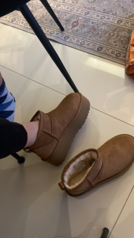 Ugg W Classic  Deri Mini Bot Kadın Bot 1135092