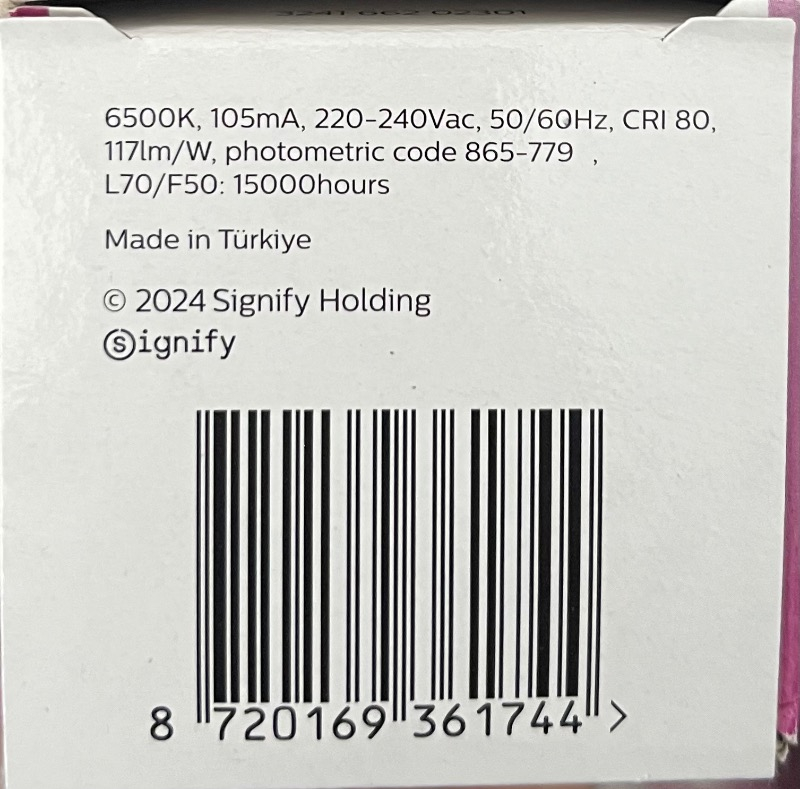 PHILIPS LED 13W AMPUL 6500K BEYAZ IŞIK