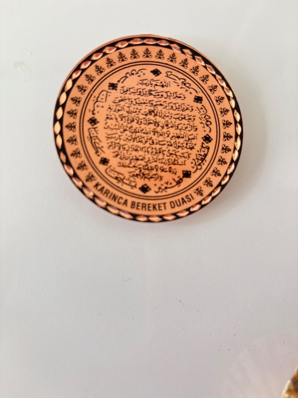 Miray Hediyelik Karınca Bereket Duası Bakır Magnet