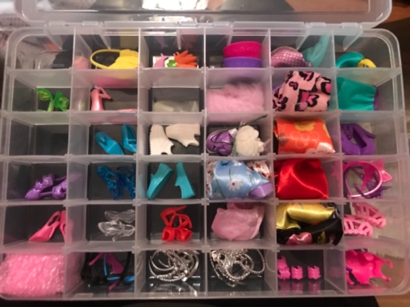 36 Bölmeli Ayarlanabilir Organizer Plastik Kutu