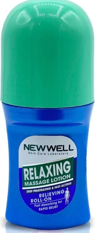 New Well Mentollü Masaj Losyonu - Çam Terebentin ve Okaliptus Yağı ile Ferahlatıcı ve Rahatlatıcı Etki, 50 ml