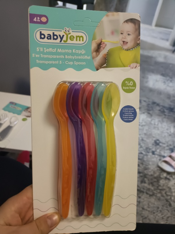 Babyjem 5'Li Mama Kaşığı
