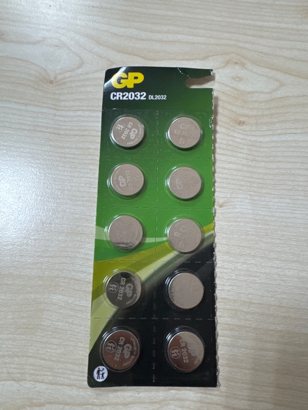 Gp CR2032 3V Lithium 10'lu Kartela