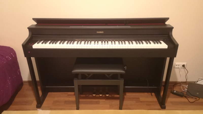 Casio AP-470 Dijital Piyano (Mat Siyah)