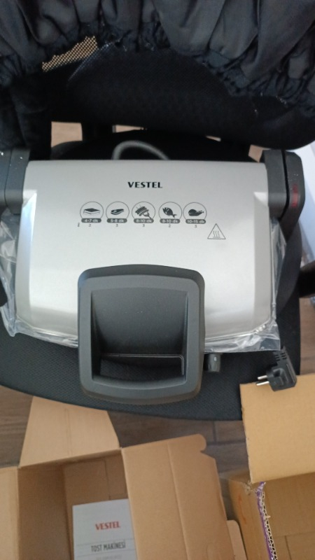 Vestel Sefa T2002 Gri Tost Makinesi