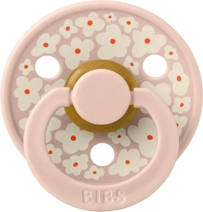 Bibs Studio Jasmine Field Blush Renkli Emzik 0 - 6 Ay Kauçuk Materyal ile Hafif Tasarım