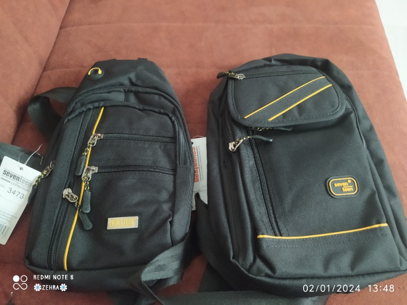 Seventeen 3473 Tek Omuz Askılı Polyester Sırt - Göğüs Çantası - Body Bag