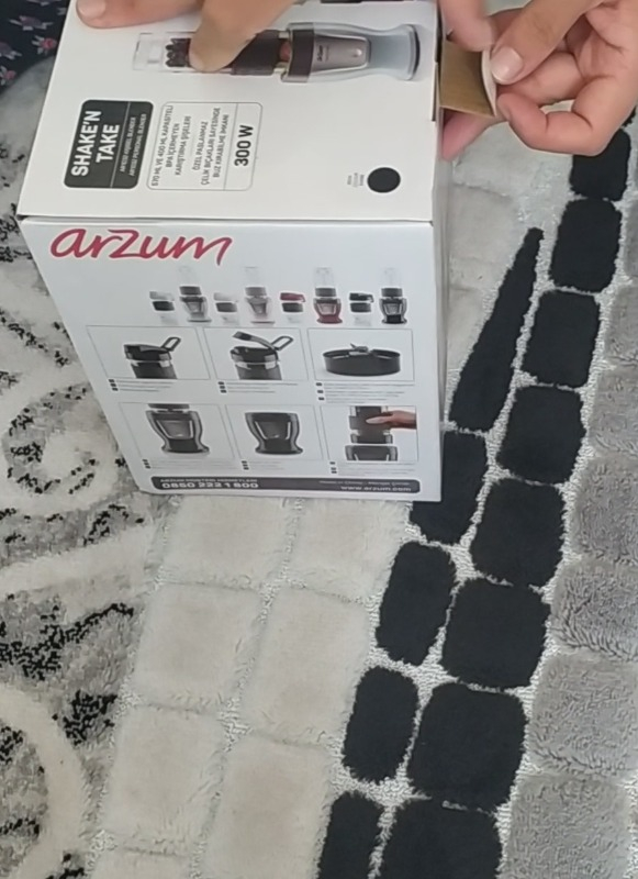 Arzum AR1032 Shake’N Take Kişisel Blender - Siyah