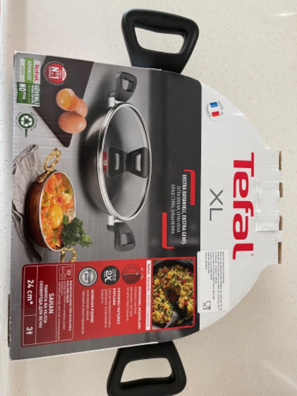 Tefal Titanyum 2x Xl Kapaklı Difüzyon Tabanlı 24 cm Sahan - 2100123254