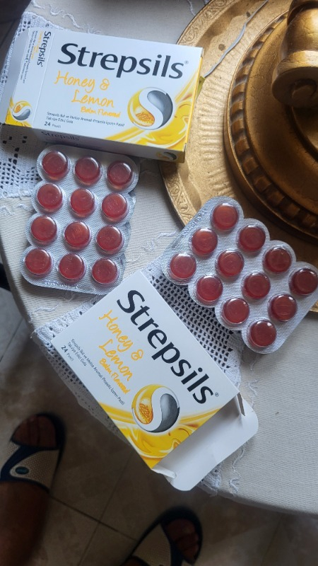 Strepsils Bal-Limon Aromalı 24 Pastil 2 Adet