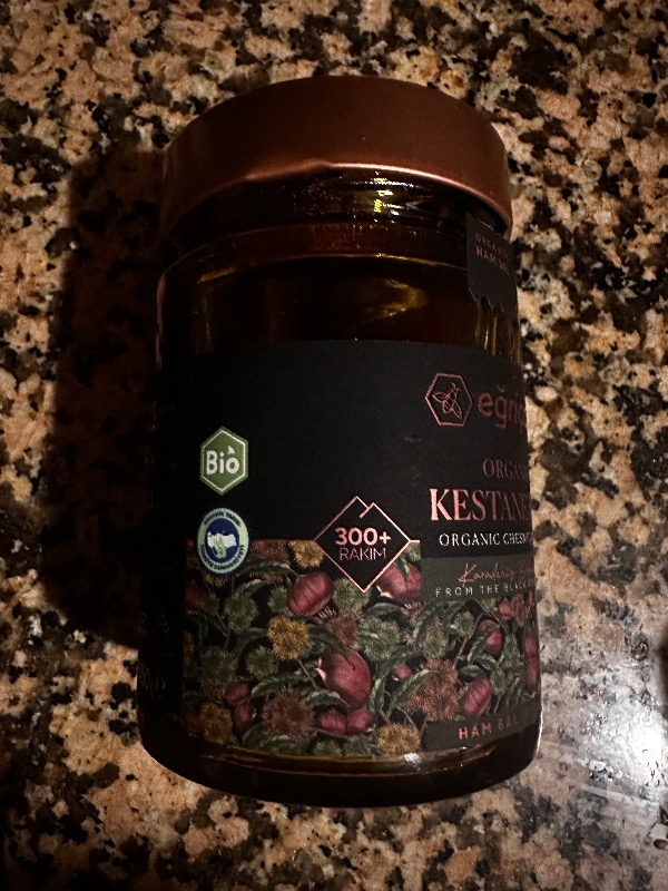 Eğriçayır Organik Kestane Balı 450G
