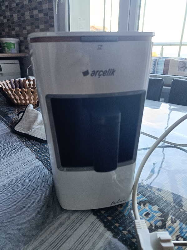 Arçelik K-3300 Kırmızı Mini Telve Türk Kahve Makinesi