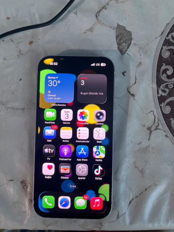 Yenilenmiş Apple iPhone 15 128 GB Mavi (12 Ay Garantili) - A Grade