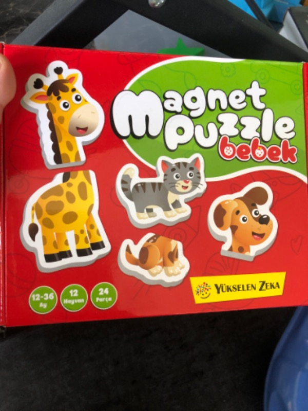 İlk Magnet Puzzle 12 - 36 ay
