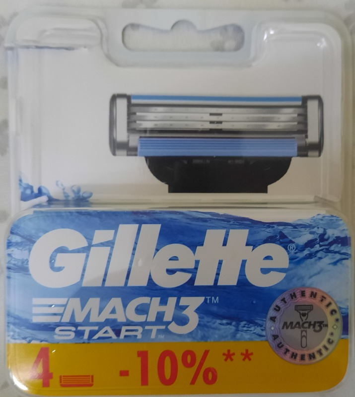 Gillette Mach3 Start Yedek Tıraş Bıçak 4'lü