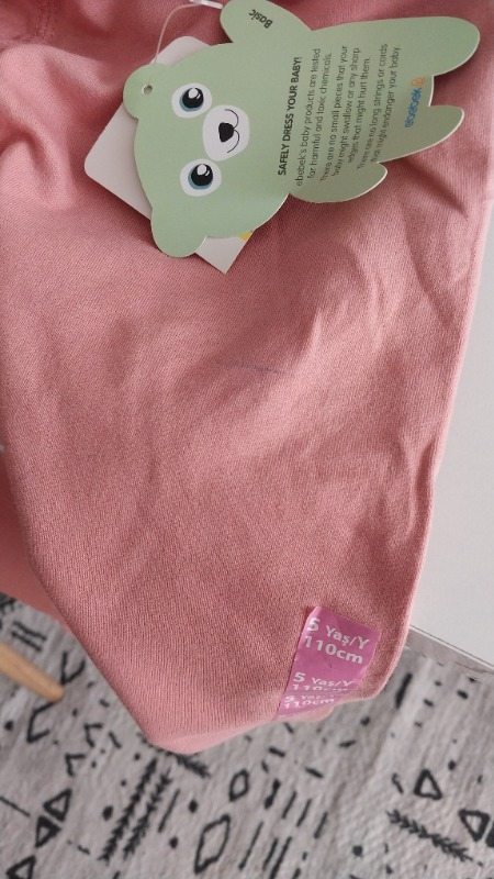 HelloBaby HelloBaby Basic Kız Az Şardonlu Eşofman Alt Kız Bebek